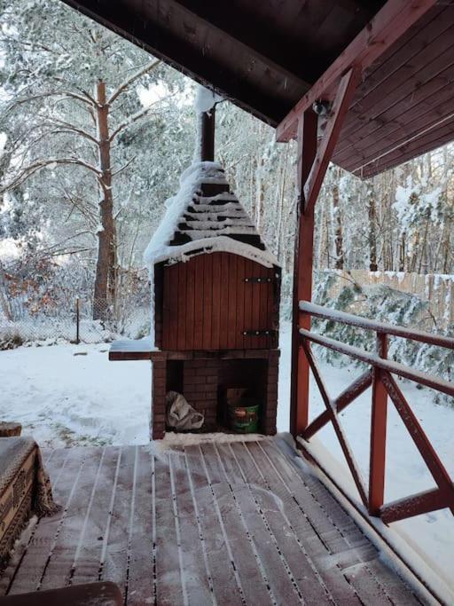 Вілла Domek Wypoczynkowy Caloroczny U Agi Z Balia Z Jacuzzi I Sauna Przezmark Екстер'єр фото