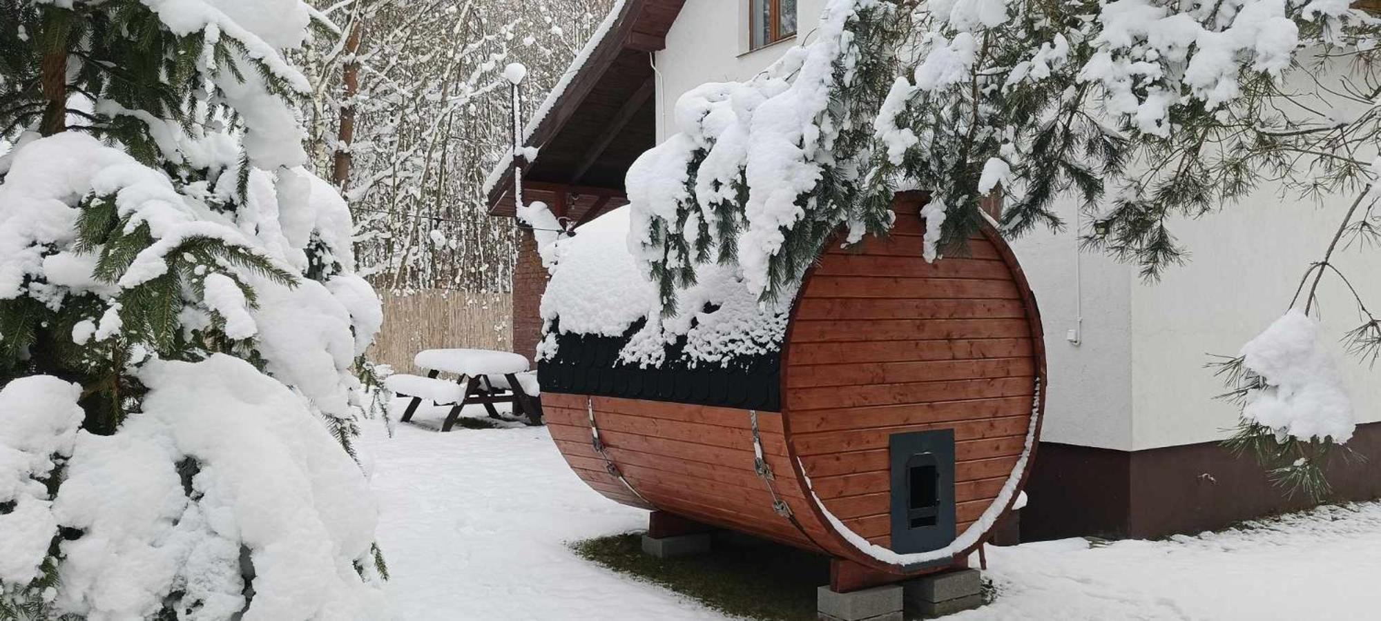 Вілла Domek Wypoczynkowy Caloroczny U Agi Z Balia Z Jacuzzi I Sauna Przezmark Екстер'єр фото