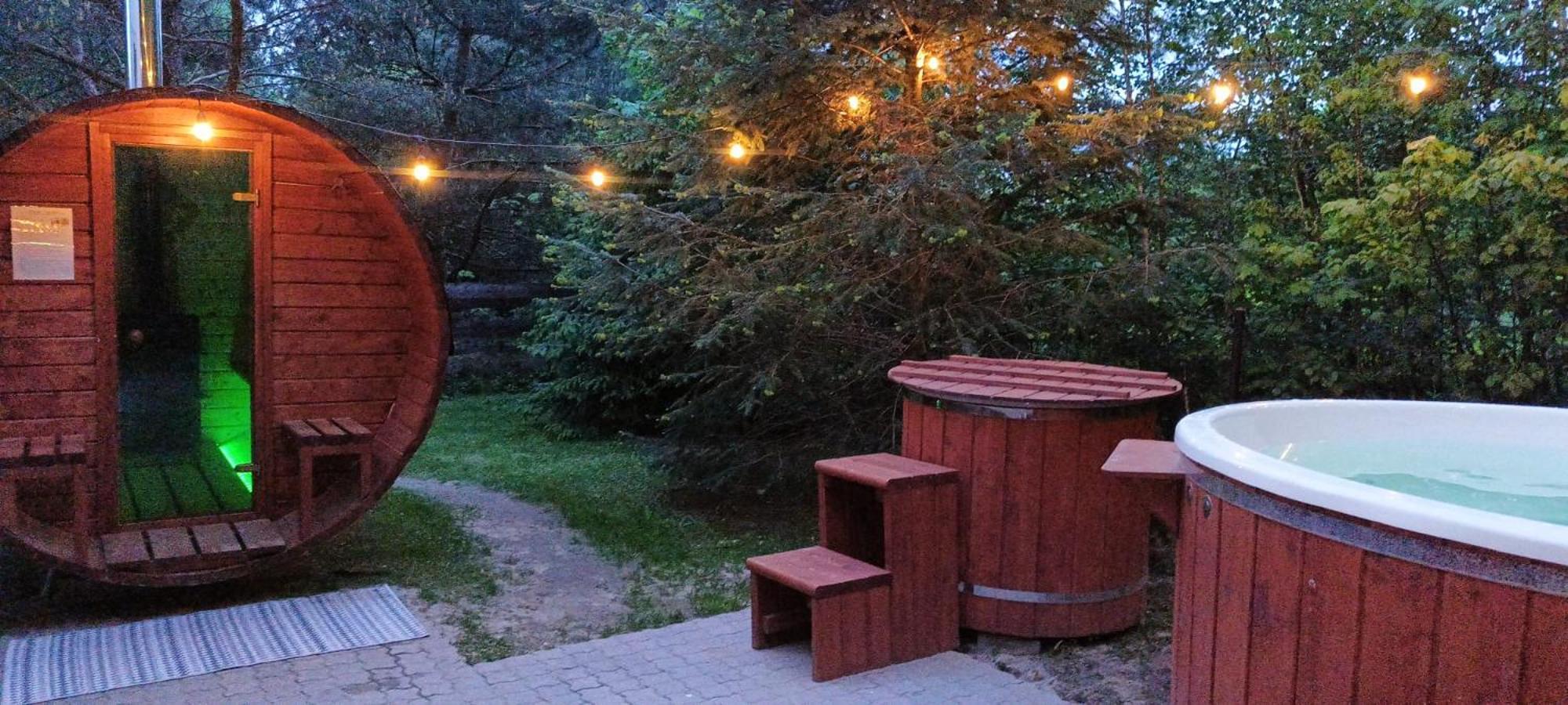 Вілла Domek Wypoczynkowy Caloroczny U Agi Z Balia Z Jacuzzi I Sauna Przezmark Екстер'єр фото